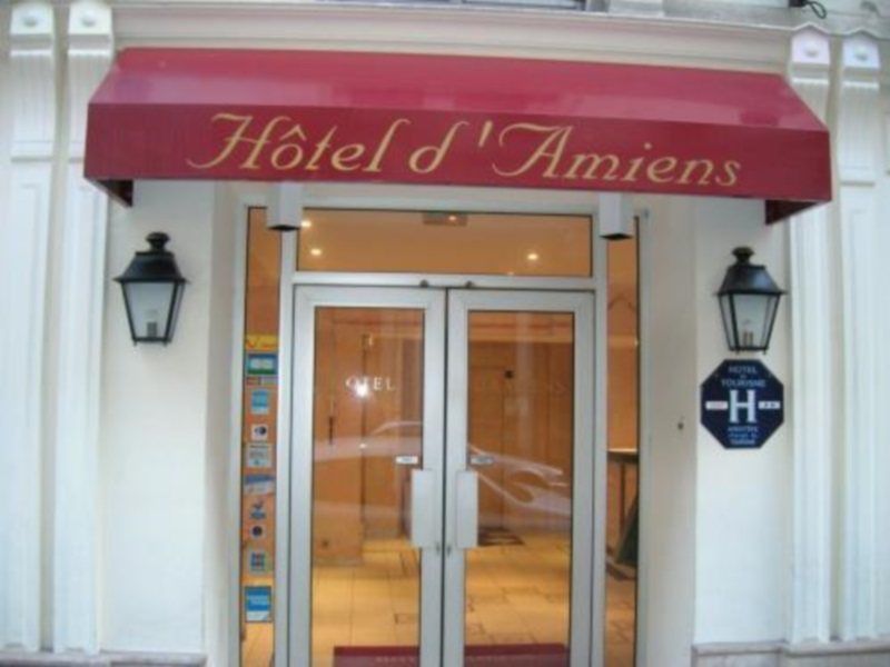 Hotel D'Amiens Paryż Zewnętrze zdjęcie